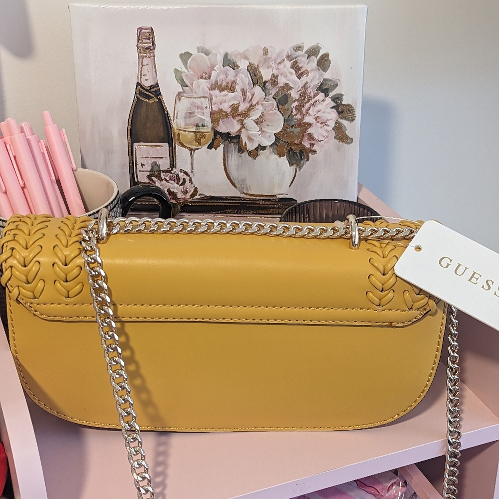 GUESS Tatum Whipstiched Convertible Crossbody Bag NWT! - Picture 3 of 16